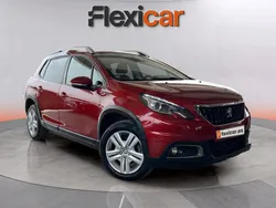 Rojo Usado 2019 Peugeot 2008 Signature Sky SUV | 11.490 € (Precio justo)