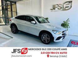 Gris Usado 2020 Mercedes GLC220 AMG Coupe | 42.900 € (Un poco caro)