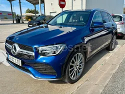 Azul Usado 2021 Mercedes GLC200 SUV | 37.500 € (Precio justo)