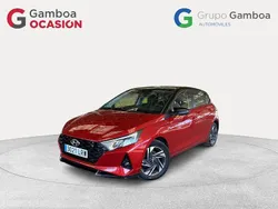 Rojo Usado 2021 Hyundai i20 Berlina | 14.990 € (Precio justo)