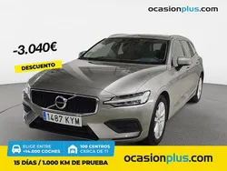 Gris / plata Usado 2019 Volvo V60 Momentum Familiar | 20.550 € (Buen precio)