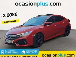 Rojo Usado 2017 Honda Civic Prestige Utilitario | 21.850 € (Precio justo)