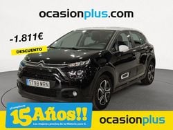 Negro Usado 2024 Citroën C3 PureTech Utilitario | 13.150 € (Precio justo)