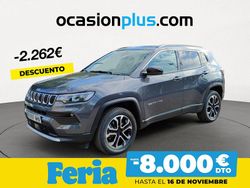 Gris / plata Usado 2023 Jeep Compass Limited SUV | 18.890 € (Buen precio)