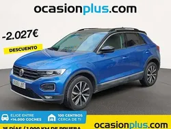 Azul Usado 2019 VW T-Roc Advance SUV | 20.273 € (Buen precio)