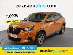Naranja Usado 2021 Peugeot 2008 Active SUV | 14.000 € (Buen precio)