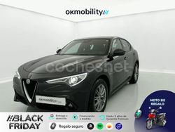Negro Usado 2022 Alfa Romeo Stelvio Super SUV | 29.900 € (Un poco caro)