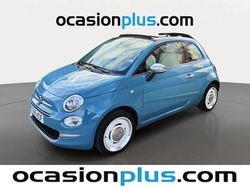 Azul Usado 2017 Fiat 500C Descapotable | 9450 € (Precio justo)
