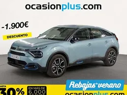Azul Usado 2023 Citroën e-C4 Feel Utilitario | 18.628 € (Un poco caro)