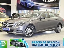 Gris Usado 2016 Mercedes E220 Berlina | 19.990 € (Precio justo)