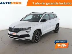 Blanco Usado 2021 Skoda Karoq SportLine SUV | 20.399 € (Precio justo)