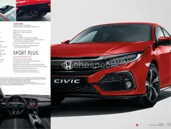 Rojo Usado 2018 Honda Civic Sport Plus Berlina | 24.900 € (Un poco caro)