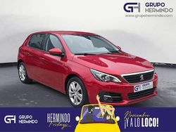 Rojo Usado 2021 Peugeot 308 Active Berlina | 14.500 € (Buen precio)