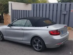 Gris / plata Usado 2016 BMW 220 Descapotable | 19.999 € (Buen precio)