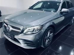 Gris / plata Usado 2019 Mercedes C300e Familiar | 26.500 € (Precio justo)