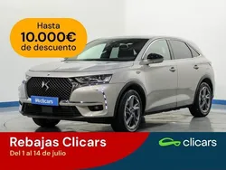 Gris / plata Usado 2021 DS Automobiles DS7 Crossback So Chic SUV | 22.290 € (Buen precio)