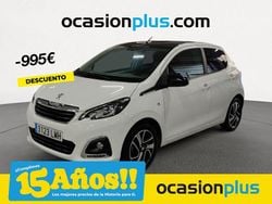 Blanco Usado 2021 Peugeot 108 Allure Utilitario | 10.950 € (Precio justo)