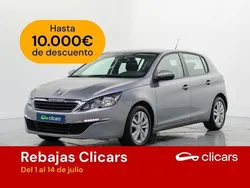 Gris Usado 2015 Peugeot 308 Active Berlina | 8490 € (Precio justo)