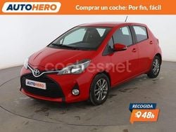 Rojo Usado 2015 Toyota Yaris City Berlina | 10.599 € (Precio justo)