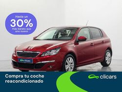 Rojo Usado 2017 Peugeot 308 Style Berlina | 9390 € (Precio justo)
