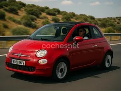 Rojo Usado 2015 Fiat 500C Lounge Descapotable | 8700 € (Buen precio)