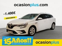 Blanco Usado 2021 Renault Mégane GrandTour Intens Familiar | 15.990 € (Precio justo)