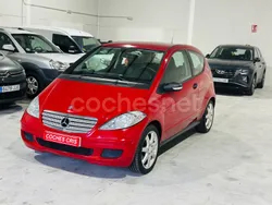 Rojo Usado 2008 Mercedes A150 Avantgarde Berlina | 6300 € (Precio justo)