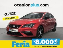 Rojo Usado 2018 Cupra Leon Familiar | 23.900 € (Precio justo)
