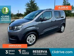 Gris Usado 2019 Peugeot Rifter Allure Monovolumen | 19.990 € (Precio justo)