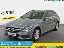 Gris Usado 2017 Mercedes C180 Familiar | 16.228 € (Super precio)