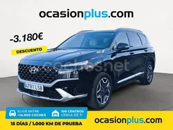 Negro Usado 2021 Hyundai Santa Fe Style SUV | 34.990 € (Precio justo)