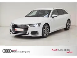 Blanco glaciar Usado 2022 Audi A6 S-Line Familiar | 48.500 € (Caro)