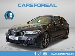 Negro Usado 2021 BMW 530e Familiar | 30.490 €