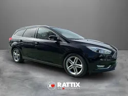 Negro Usado 2016 Ford Focus Titanium Familiar | 9190 € (Precio justo)