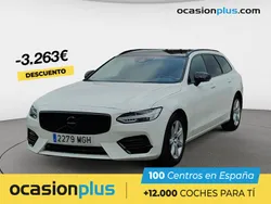Blanco Usado 2017 Volvo V90 Momentum Familiar | 23.900 € (Precio justo)