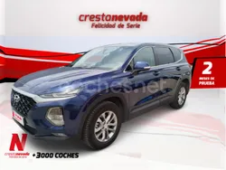 Azul Usado 2019 Hyundai Santa Fe SUV | 24.990 € (Precio justo)