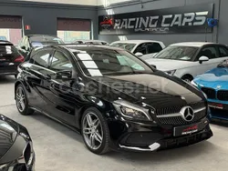 Negro Usado 2016 Mercedes A180 AMG line Berlina | 15.400 € (Un poco caro)