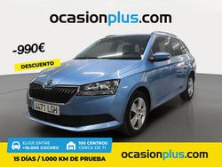 Azul Usado 2020 Skoda Fabia Ambition Familiar | 10.900 € (Precio justo)
