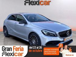 Gris Usado 2016 Mercedes A200 AMG line Berlina | 20.470 € (Precio justo)