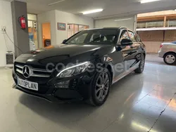 Negro Usado 2015 Mercedes C220 Avantgarde Familiar | 14.950 € (Precio justo)