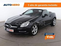 Negro Usado 2016 Mercedes SLK200 Descapotable | 20.599 € (Precio justo)