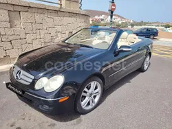 Negro Usado 2008 Mercedes CLK350 Elegance Descapotable | 13.500 € (Precio justo)