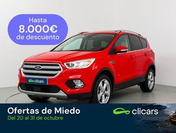 Rojo Usado 2017 Ford Kuga Titanium SUV | 14.990 € (Buen precio)