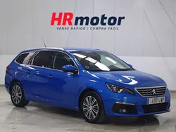 Azul Usado 2021 Peugeot 308 Allure Familiar | 15.890 € (Un poco caro)