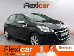 Negro Usado 2018 Peugeot 208 Utilitario | 7090 € (Buen precio)