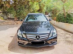 Negro Usado 2010 Mercedes E350 Avantgarde Descapotable | 9000 €
