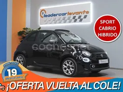 Negro Usado 2022 Fiat 500C Sport Descapotable | 12.900 € (Caro)