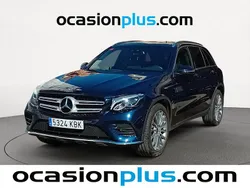 Azul Usado 2017 Mercedes GLC250 SUV | 33.690 € (Precio justo)