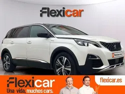 Blanco Usado 2019 Peugeot 5008 GT-line Monovolumen | 21.990 € (Un poco caro)