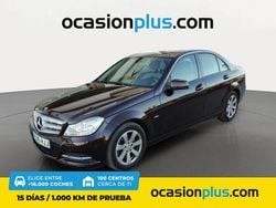 Marrón Usado 2012 Mercedes C200 Edition Berlina | 13.200 € (Precio justo)